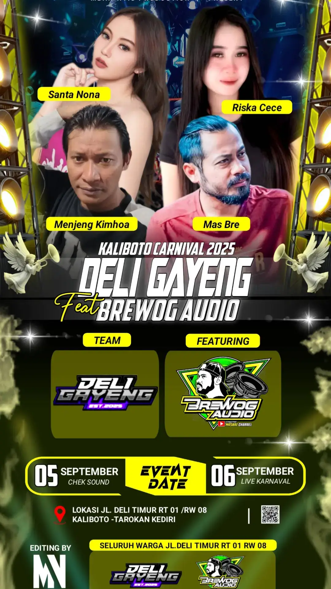 honocoroko - wong lio ngerti opo 🥶 #deligayeng #brewog_audio  #carnivalkaliboto2025 #kediri24jam 