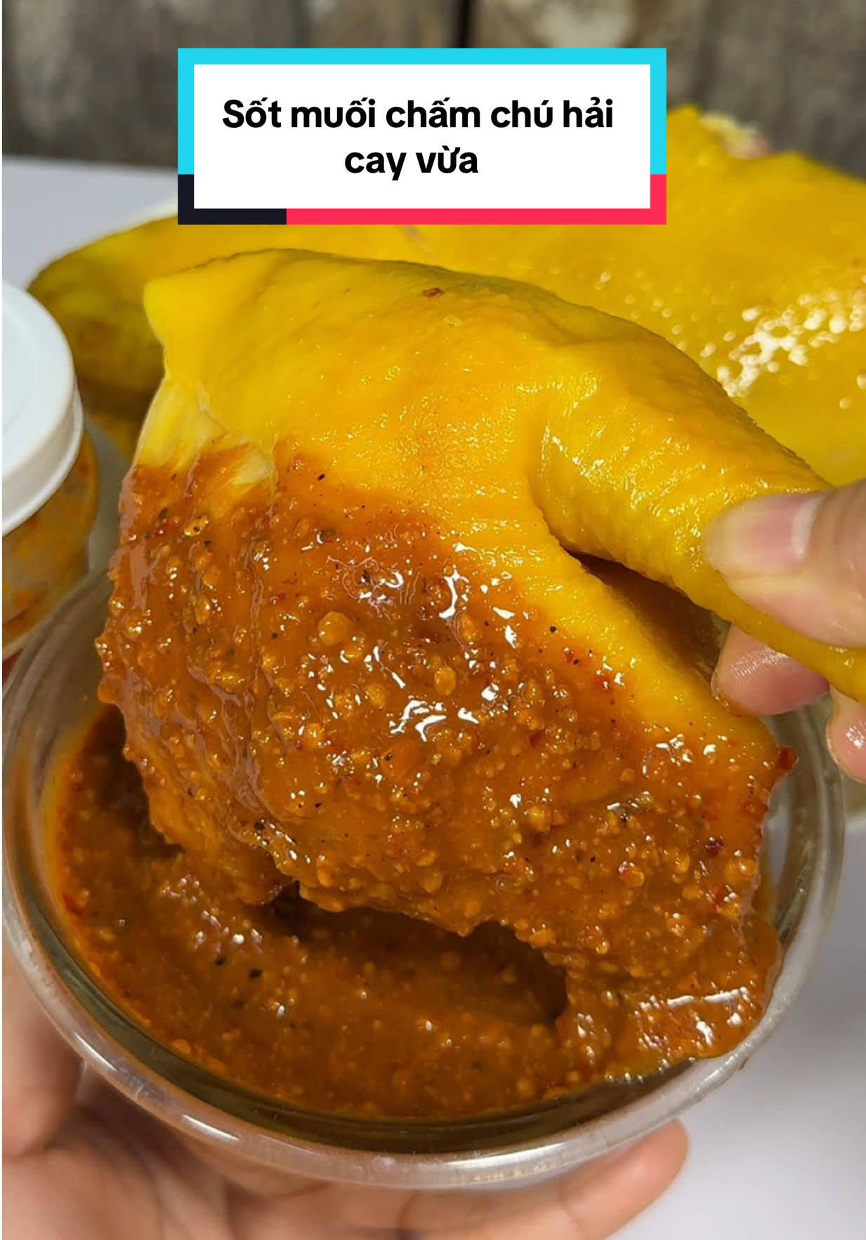 Sốt muối chấm Chú Hải cay vừa #maihagiang #LearnOnTikTok #zeedio 
