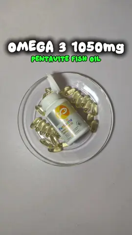 untuk kesihatan jantung, mata dan otak, fish oil ni sangat membantu. #pentavite #suplement  #fishoilsupplements #omega3 #fyp 