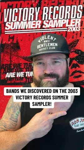 We discovered so many bands on the Victory Records comps from the early 2000s! Let us know some of the bands you found in the comments! #emo #elderemo #victoryrecords #countthestars #poppunk 