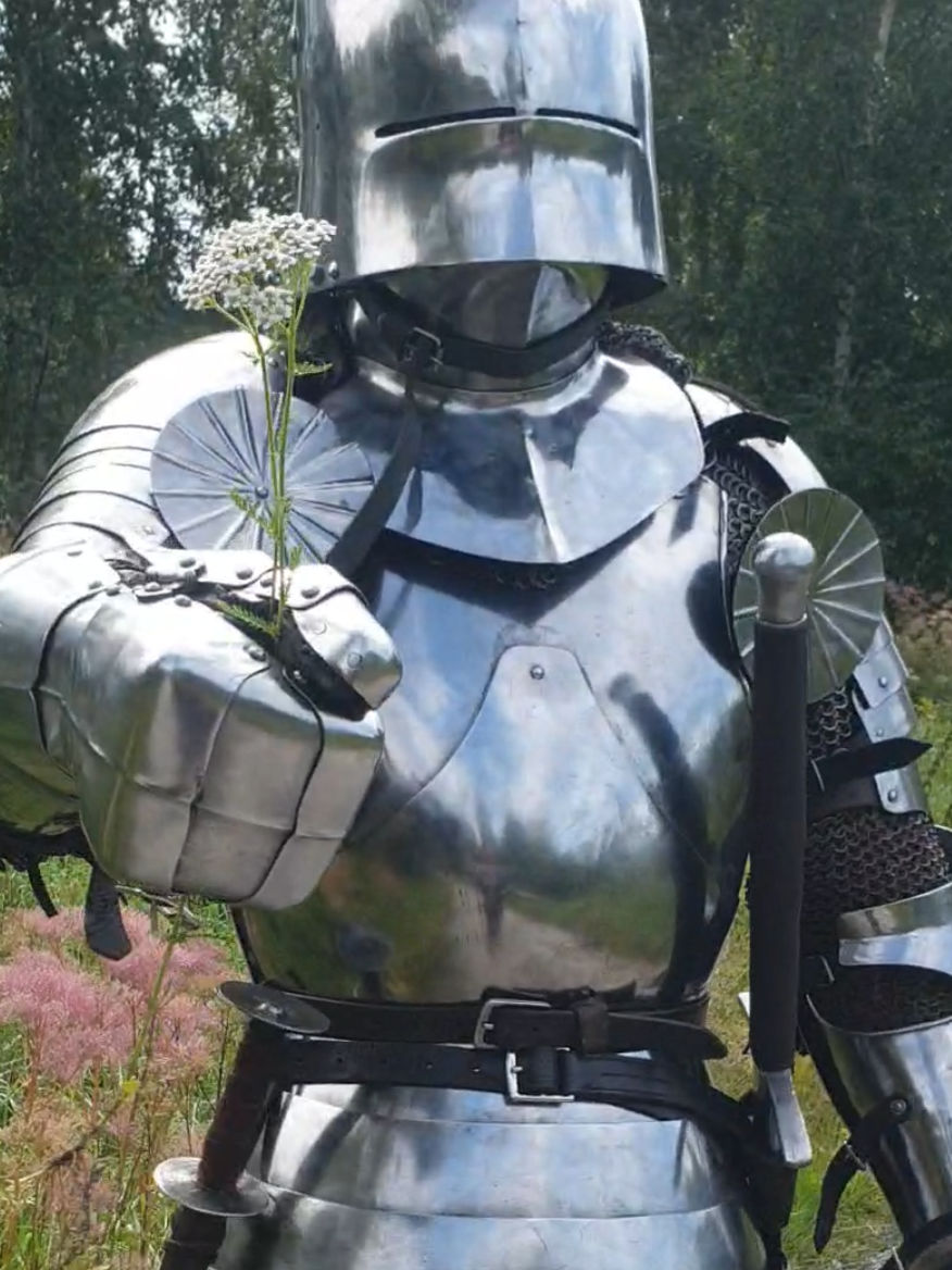 For my beautiful wife and mother of our child #knight #armor #medieval #fantasy #family