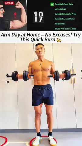 Come on!!#dumbbellworkout #armworkout #fitnessmotivation #workoutathome #exercises #workout #Fitness #fit #hiit #fyp #totalbodyworkout #strength 