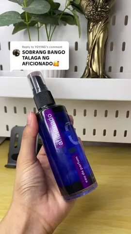 Replying to @YOYING sobrang bangi kahit pagpawisan ka dito sa aficionado🥰✨ #aficionado #aficionadoperfume #perfumeforwomen #longlastingperfume 