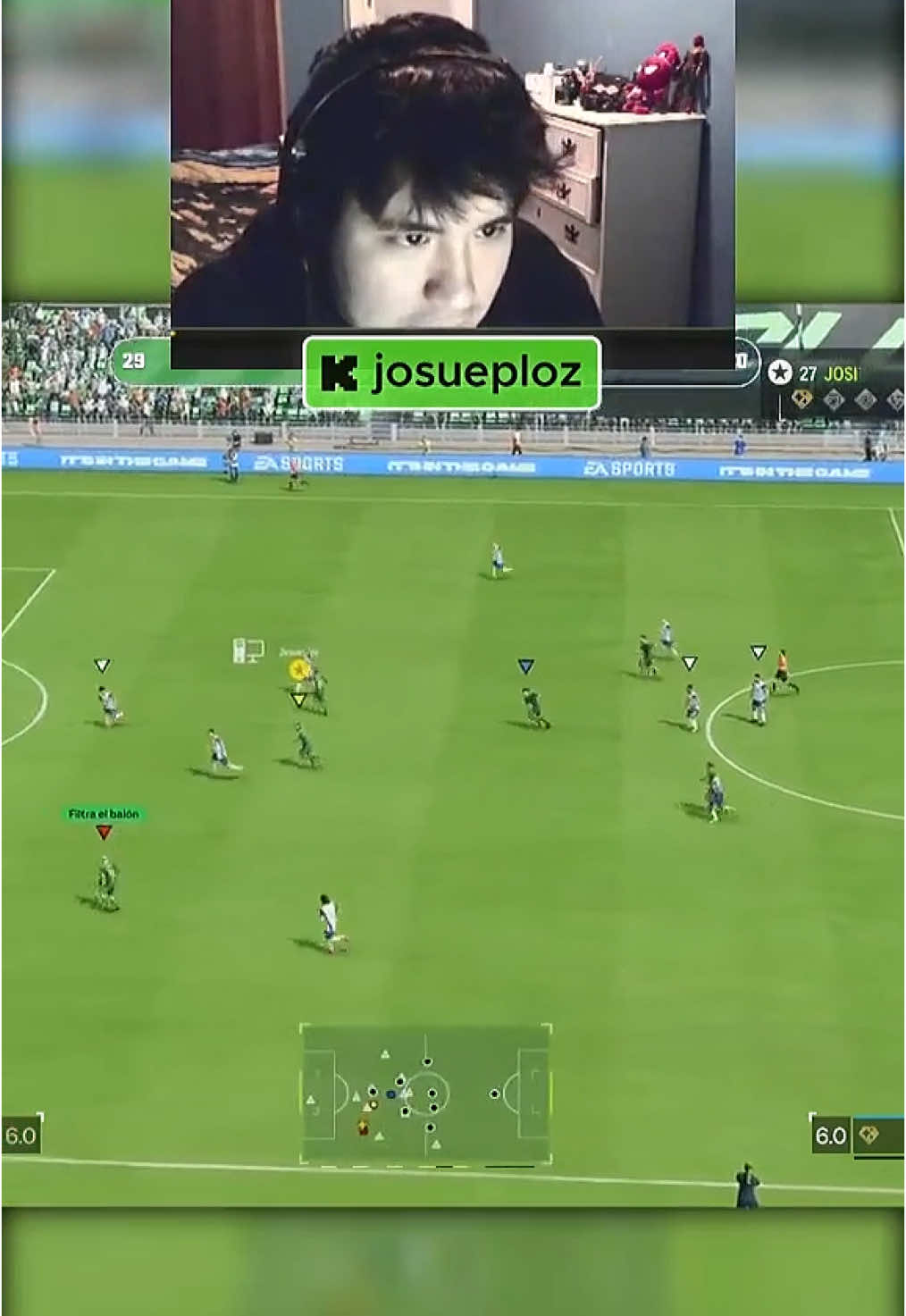 Ni Andrés Iniesta hace una así | Solo en kick : Josueploz #futbol⚽️ #proclubs #asistencia #fc25 #parati  @A⚡️DRO @X 