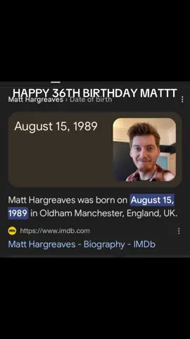 HAPPY BIRTHDAY MATT  #eddsworld #notttheface #matt #matthargreaves #matteddsworld @Eddsworld Official 