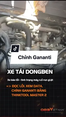 Thinktool Master 2 đọc lỗi, chỉnh gananti xe tải DongBen #thinkcar  #thinktoolmaster2 #xe_tải_dongben #garanti #máychẩnđoán