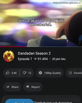 no caption  #quetesanime  #fypシ゚  #dandadan  #okarun 