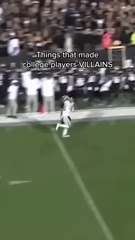 Things college football players did to become villains 