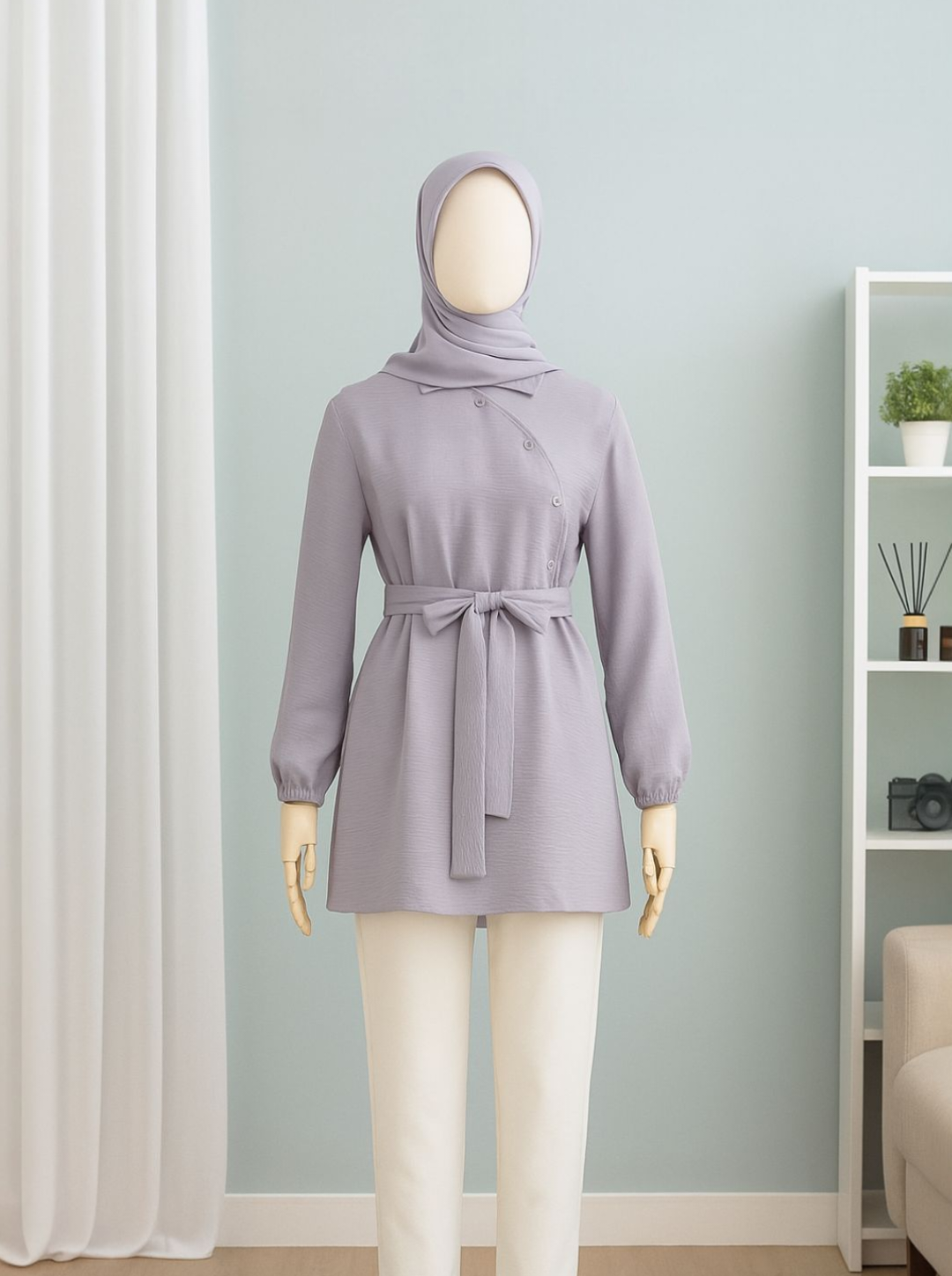 Gak cuma cantik, tapi super nyaman! ✨ Blouse Saliara dari Nevval ini pake bahan Airflow Premium yang anti lecek dan adem banget. Detail cutting -nya pas buat semua size, dari S-M sampai L-XL. • #blouse #blousepremium #blousewanita #fashion #OOTD 