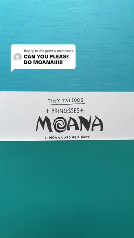 Replying to @Megzyy which princess next and give me ideas!!! #moana#moanatattoo#tattooideas#disneytattoo#moana2 