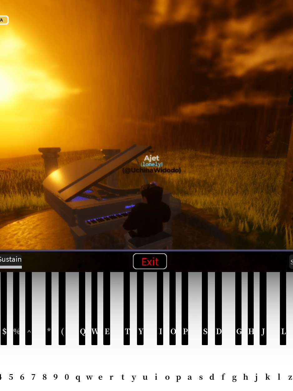 Payung Teduh - Berdua Saja (Salah-salah dikit maafkan 🙏) . . . #roblox #robloxfyp #robloxpiano #pianoroblox