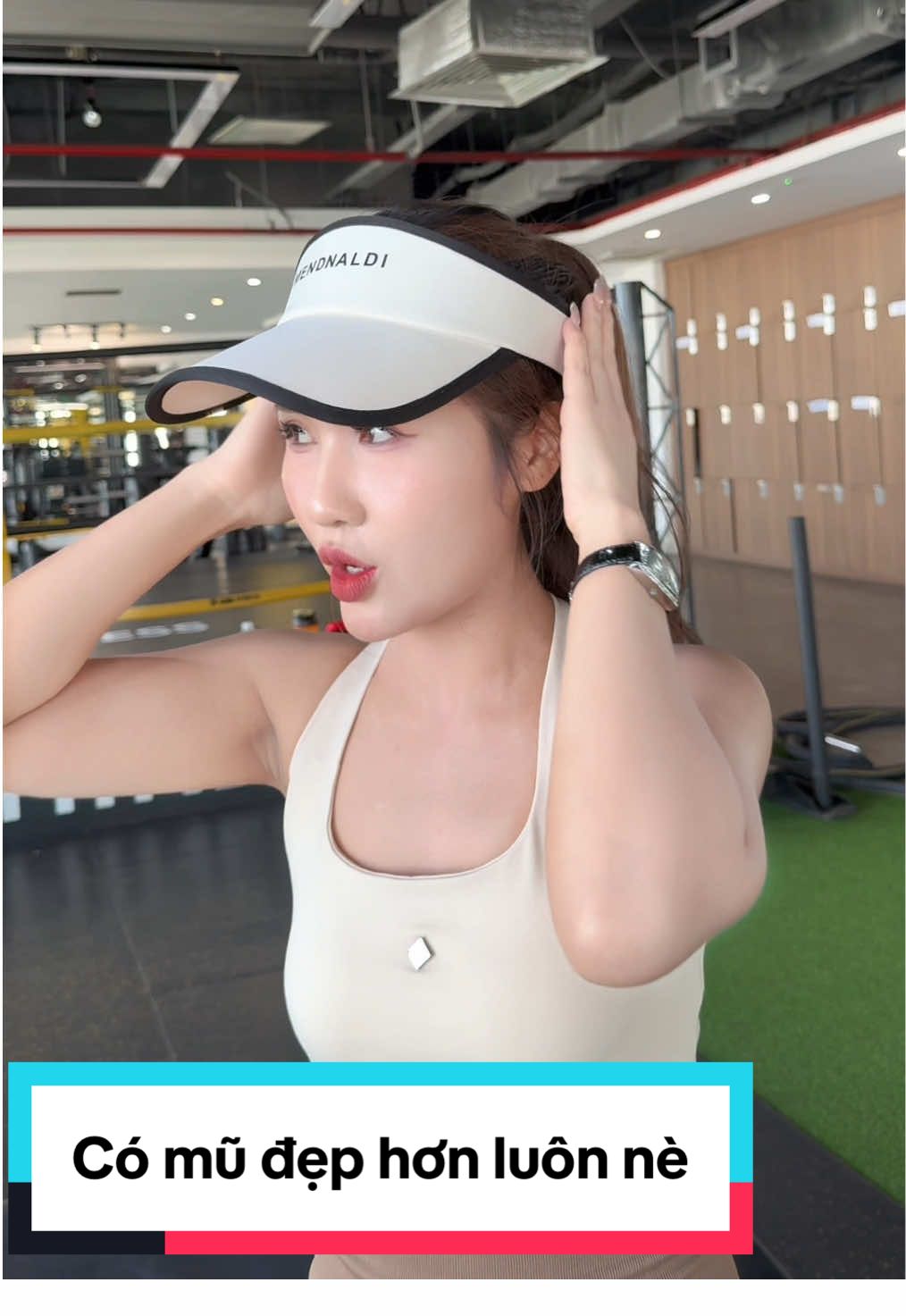 Mũ vừa chống nắng, vừa tập, vừa đẹp các chị em ạ #emanhthethao #muthethao #emanhthethaoreview 
