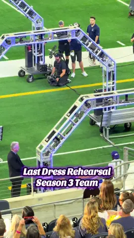America’s Sweetheart season three team. Dallas Cowboys Cheerleaders DCC at AT&T Stadium in Arlington, Texas.  #AmericasSweethearts #netflix #dcc #reece #nfl 