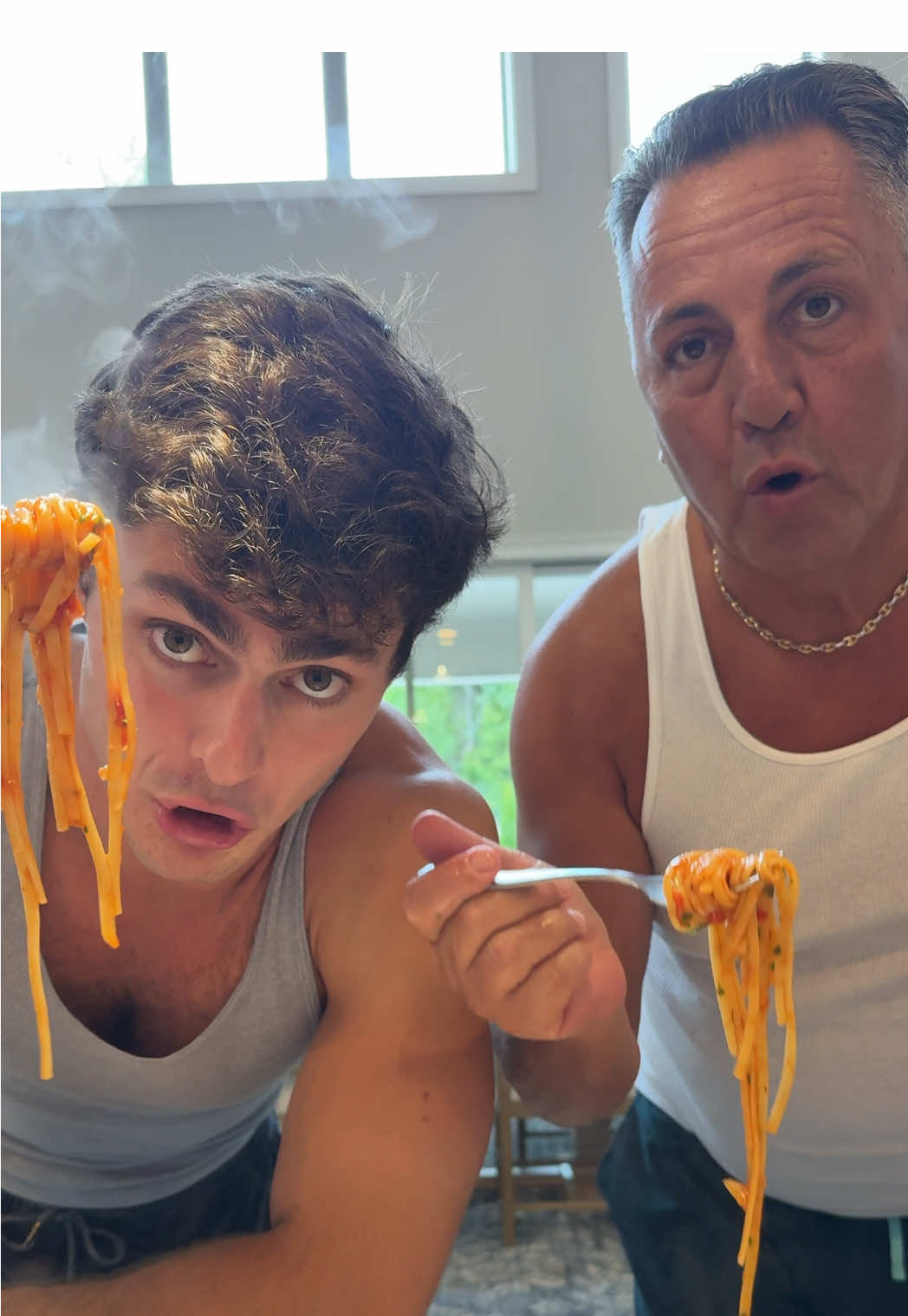 Pasta Puttanesca With My Dad