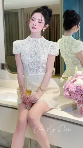 Vại tương lơ của aiii ☺️ #dressbychauhy #chauhydesign #chauhyninhhiep 