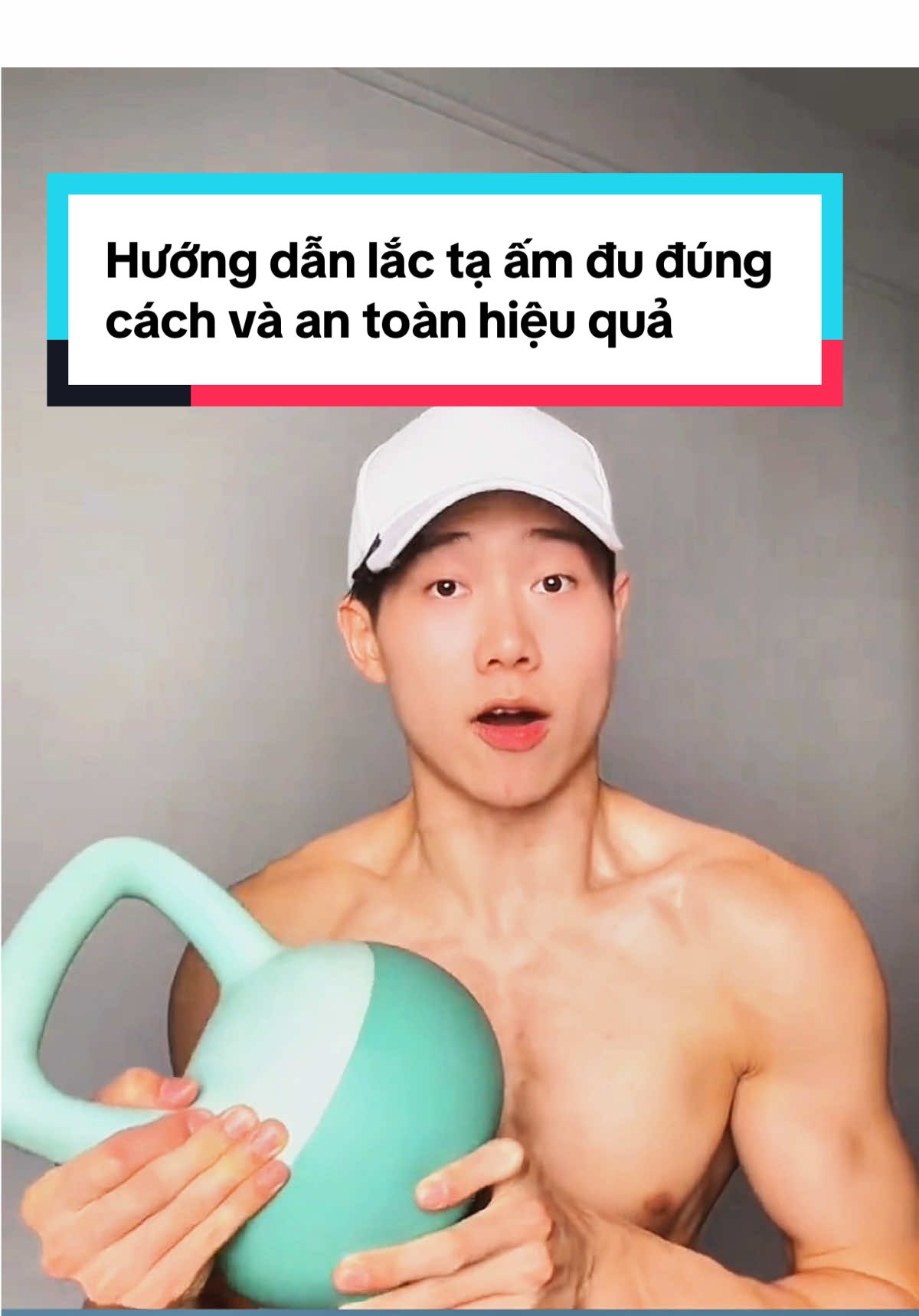 Hướng dẫn lắc tạ ấm đu đúng cách và an toàn hiệu quả #taamtapgym #taamtaptheduc #giammobungtainha #giammodui #tabinhvoi 