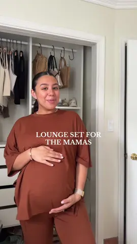 I will be wearing ALL year long 😍 #twopieceset  #loungewear #matchingset #pregnancyoutfit #prettygardenclothing 