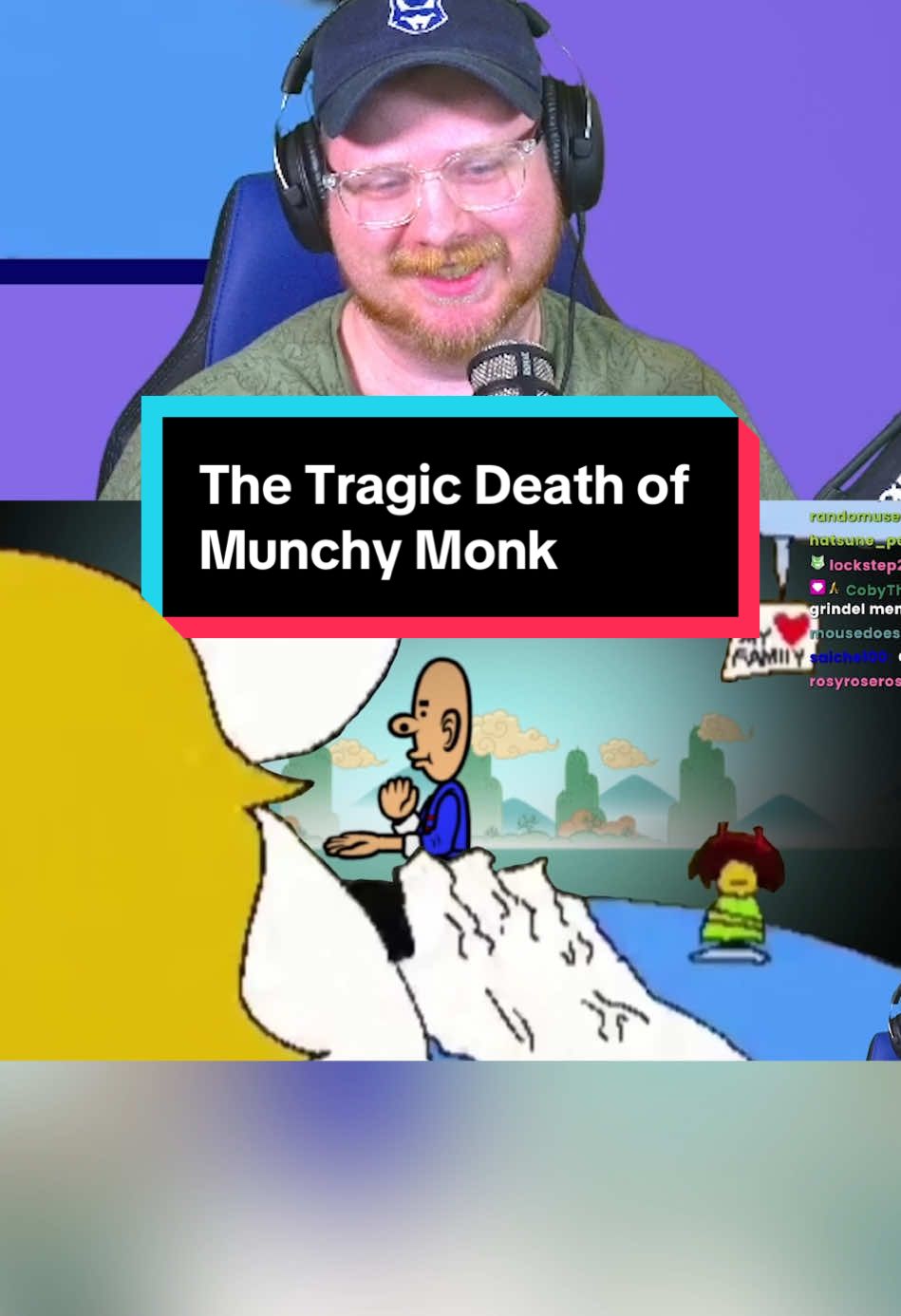From my joke level contest, The Tragic Death of Munchy Monk by Grindelsire. This is a wild custom level in Heaven Studio. #RhythmHeaven #HeavenStudio #rhythmgame #gamingfunny #DaftHusky 