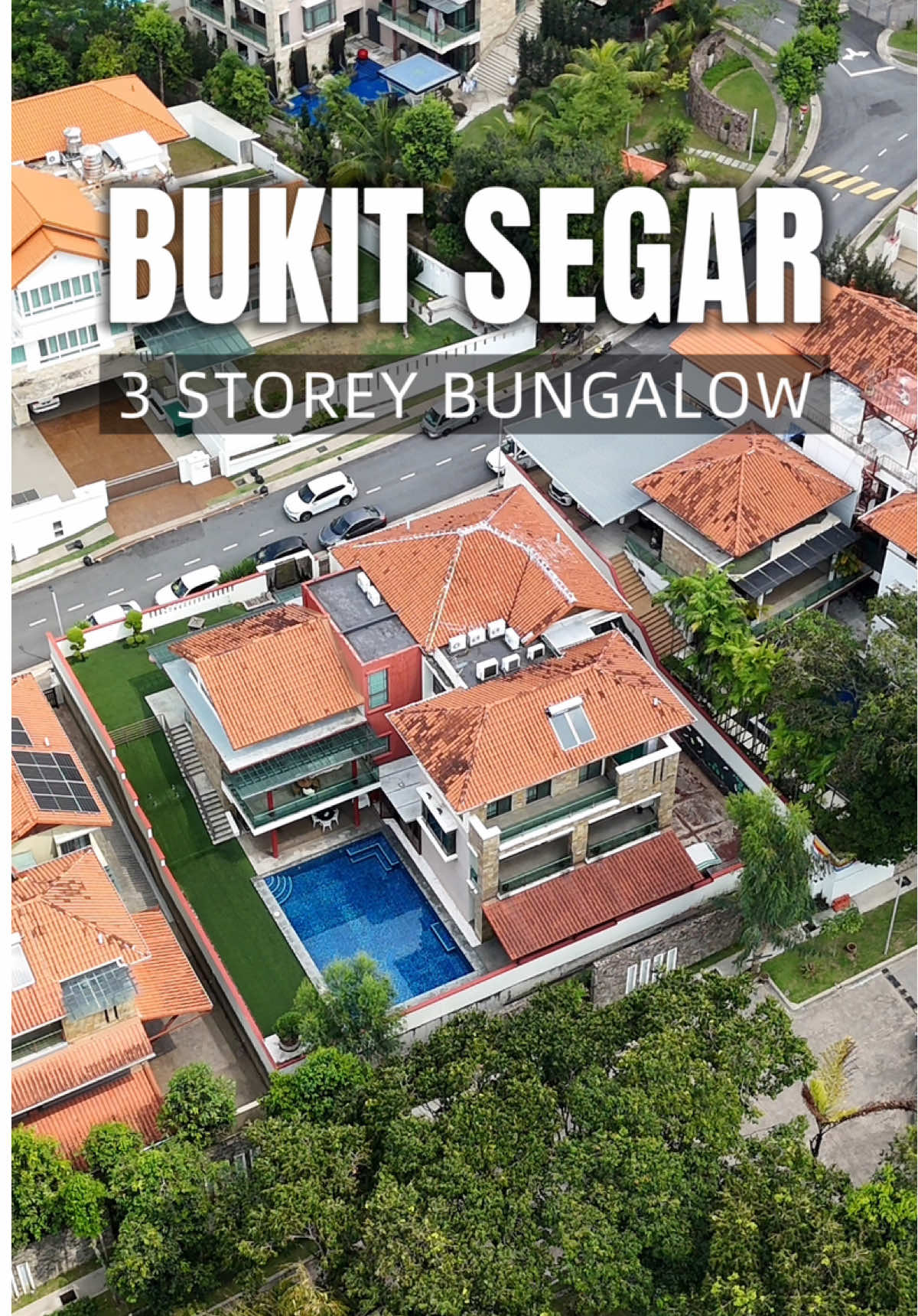 🇲🇾 3-Storey Luxury Bungalow @ Masera Bukit Segar🏡  Selling at RM13,000,000✨ - Freehold  - Land Size : 13,250 sf  - Built Up :  7,500 sf - 7 Bedroom 8 Bathroom - Private Pool 🛟 - Fully Furnished  - Gated and Guarded  Dm for more info or private tour❣️ #bukitsegar #landedproperty #housetourmalaysia #bungalowforsale #realestatemalaysia           
