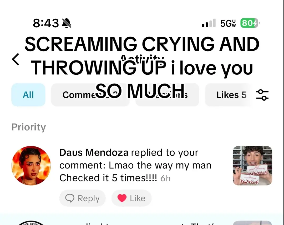 @Daus Mendoza was not expecting a reply literally crying 