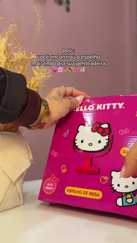 ela voltouuuuu, está uma febre! 💗🩰 #hellokitty 