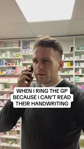 Thank god for emailed prescriptions now 🤣 #funnytok #medicine #doctor #pharmacist 