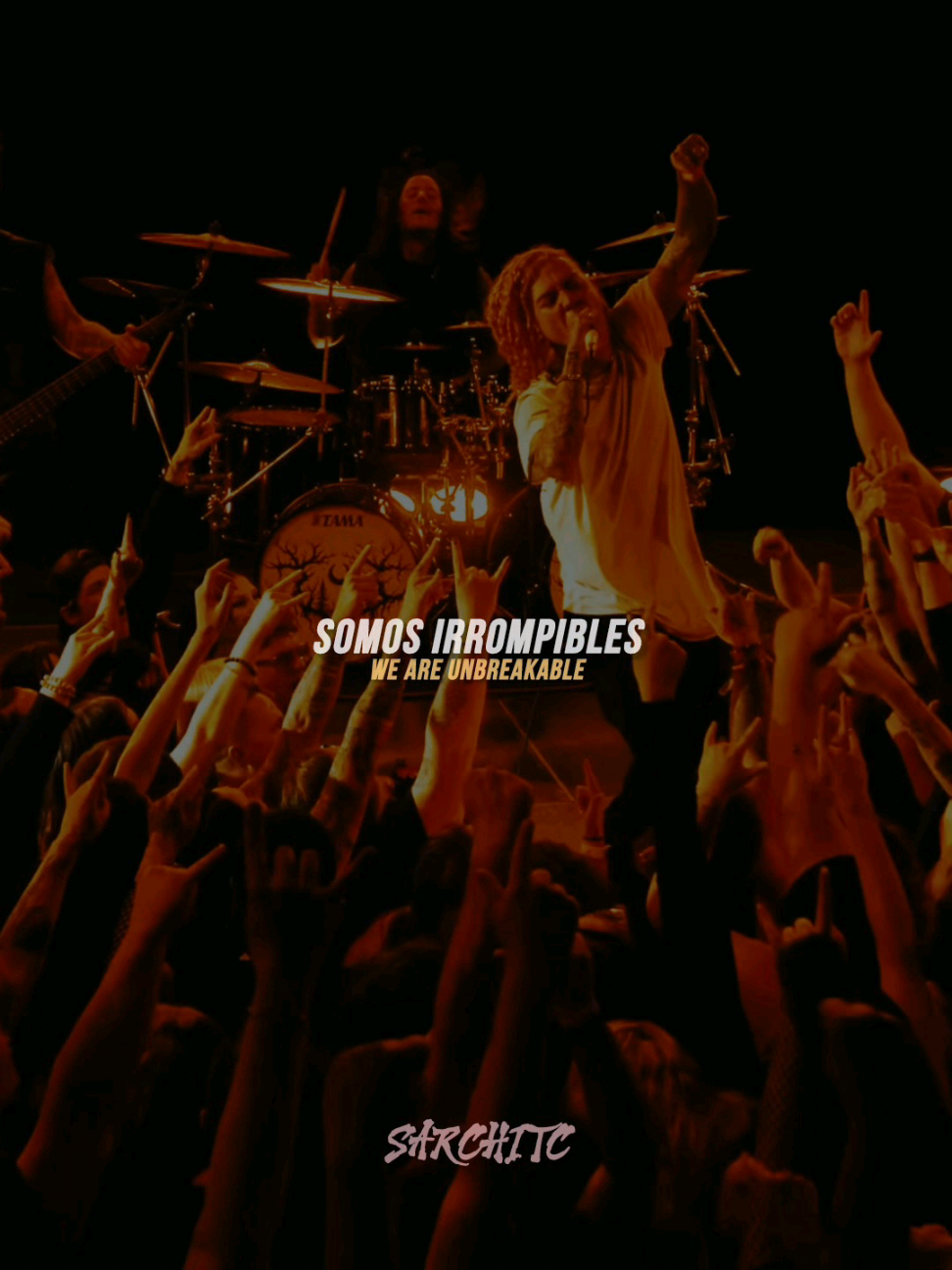 Temazo 👌🤘🏻🔥 💥Video completo en mi canal de YouTube (/SArchitc)💥 ⬇️⬇️⬇️  Band: Lorna Shore Song: Unbreakable Álbum: I Feel the Everblack Festering Within Me (2025) #lyrics🎸sarchitc #lornashore  #lornashoreband  #newsong #deathcore 