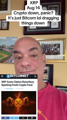 #XRP Cypto, and Bitcorn (🦨) Aug 14 #xrpnews 🚀 #xrparmy #CRYPTO #bitcoin 🦨 