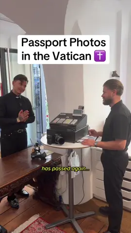 🙏 Passport Picture renewal in the Vatican ✝️ • #sanctusdelicti #sketchcomedy #comedy #vaticanlife #catholic  