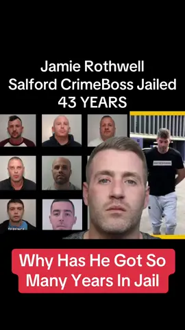 Jamie Rothwell Salford Jailed 43 Years #jamierothwell #salford #manchester #tiktoknews #uknews 