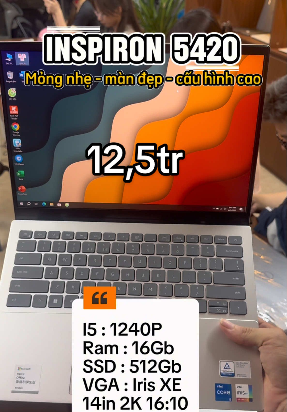 Inspiron 5420 : Laptop mỏng nhẹ nhưng cấu hình dùng tốt cho IT , văn phòng , đồ hoạ 2,5d #laptop #reviewlaptop #laptopsinhvien #laptopvanphong #laptopgiare 
