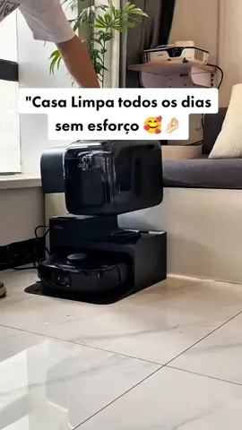 Chega de sofrer limpando a casa no braço,esse robô varre,aspira,passa pano, elimina bactérias e ainda volta sozinho. #tiktokshop #roboaspirador #limpezadacasa #dicas 