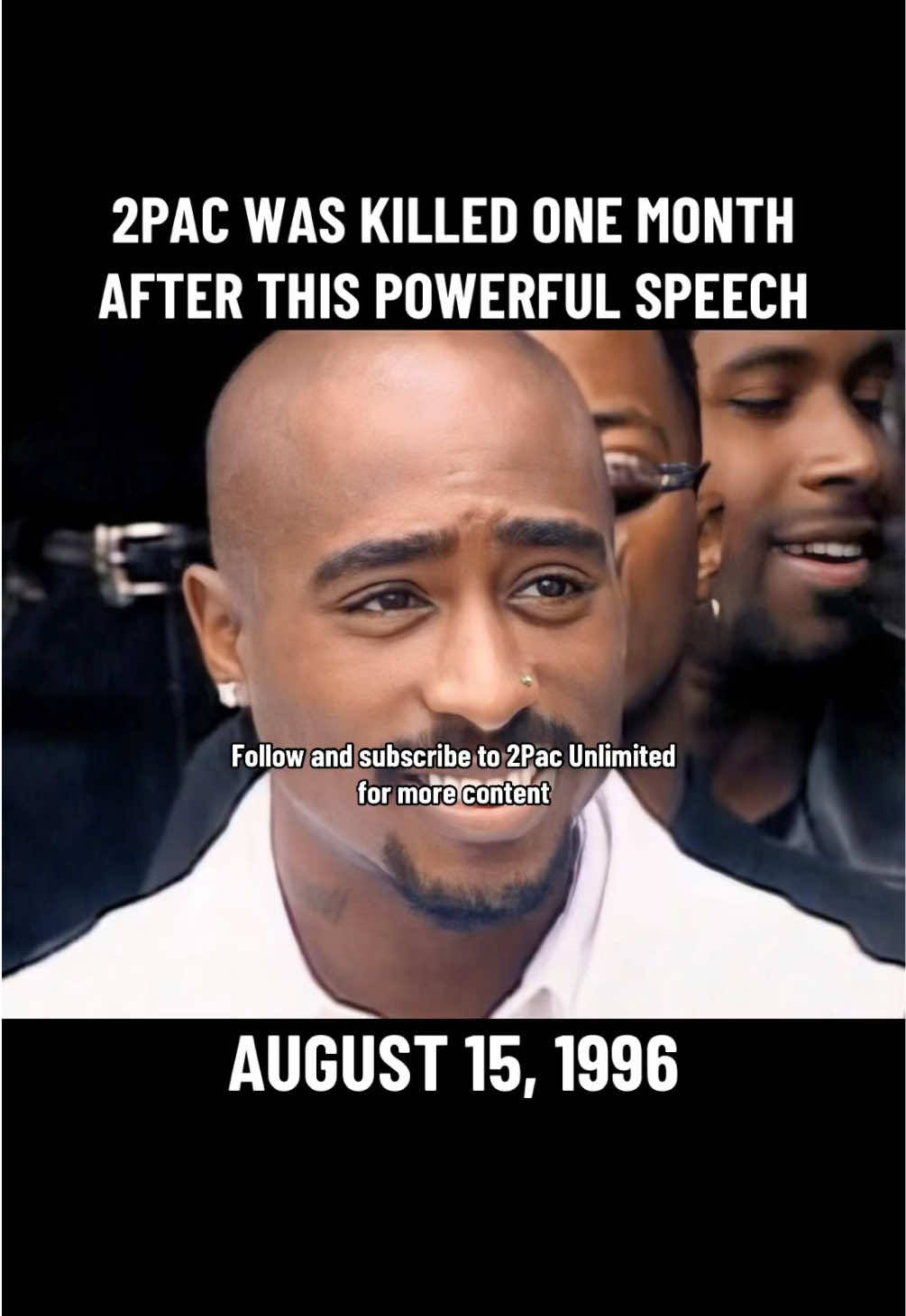2Pac's powerful speech just one month before he passed away #2pac #2pacshakur #2paclegacy #2pacunlimited #tupac #tupacshakur #tupacamarushakur #makaveli #rap #explore #trend #fyp #foryou #tiktok