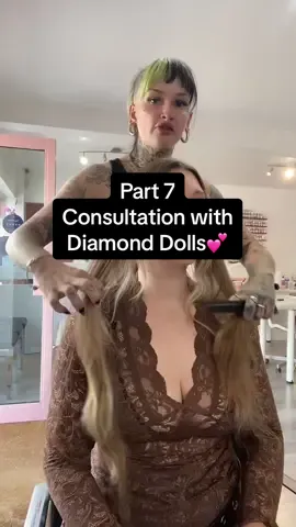 Thank you @Dani Haysum and @Diamonddollsbeauty for my FREE consultation today 🫶🏻  Can’t wait for next Friday to fix this mess I’ve been left with from another Salon 💕  . . . #vcut #butterflycut #longlayershaircut #badhaircutcheck #longlayers 