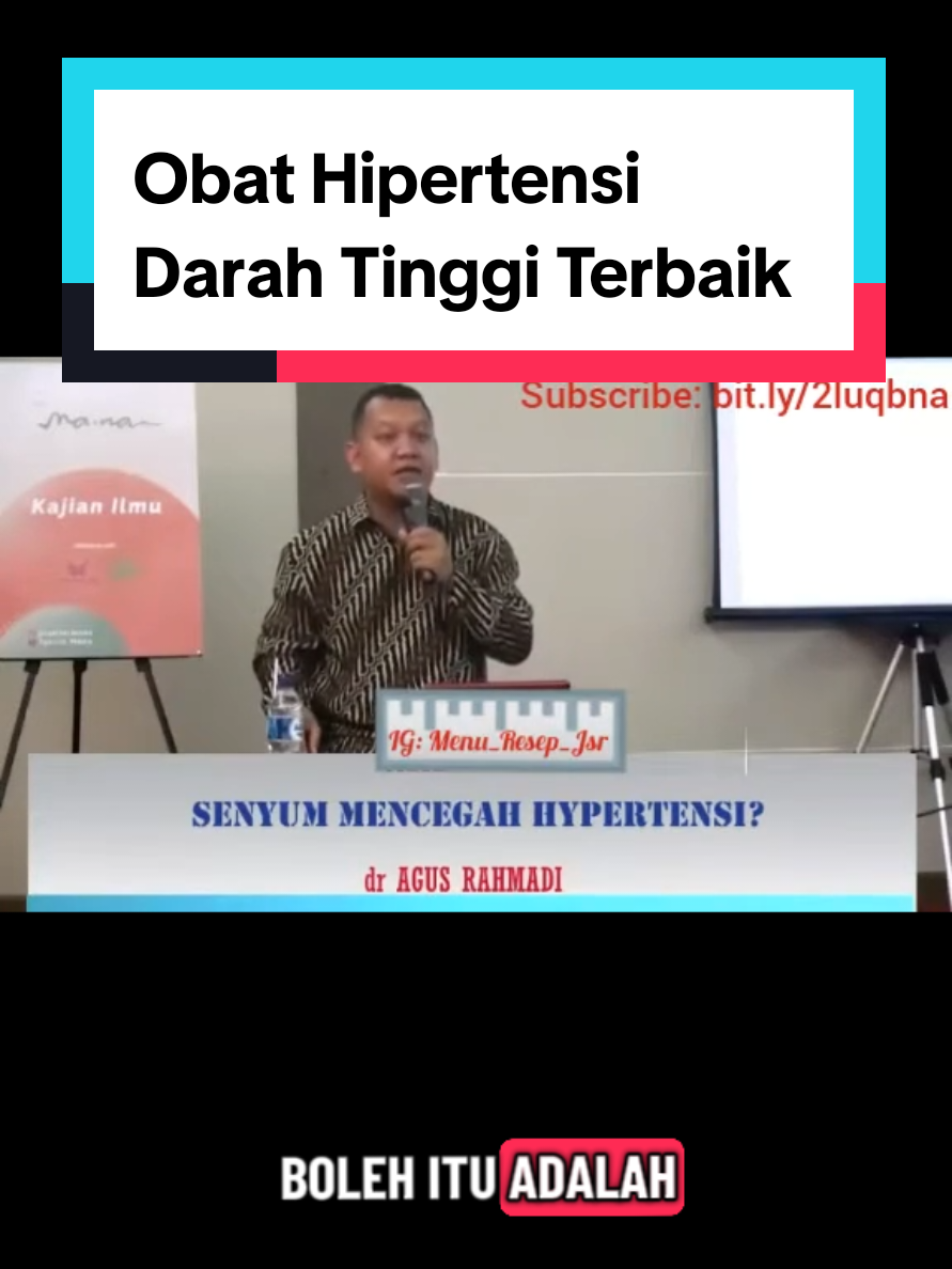 Tersenyum bisa menghasilkan zat beta endorfin, yaitu zat yang dapat melebarkan pembuluh darah.  #agusrahmadi #dragusrahmadi #endorfin #tersenyum #hipertensi  Sumber: https://youtu.be/6ndXw48s02I?si=0KXb2rWZWWiW9n9G