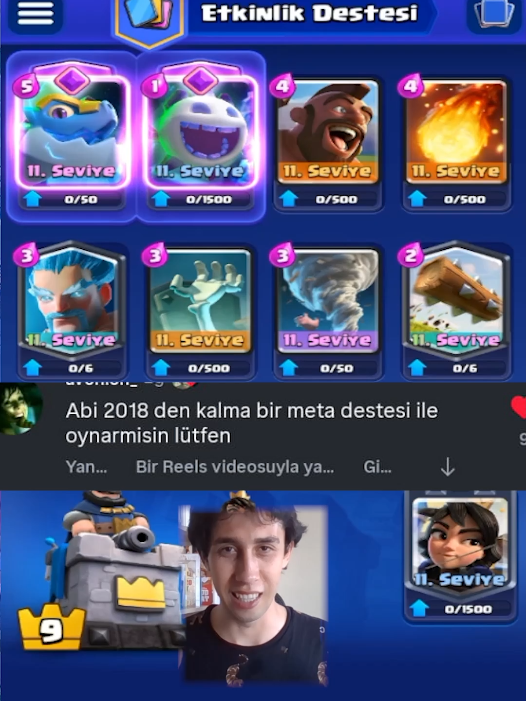 2018'in Meta Destesi Şuan Çalışıyor mu?? #51 #clashroyale #supercell #edit #clips #fyp #tiktok