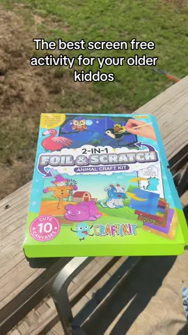 This is so much fun and my kids have a blast with it! #craftkit#screenfreeactivities#screenfree#tiktokshoplabordaysale#crafting  