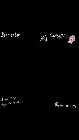 🖤More Beat saber!🖤❤Yay! the name of this song is Beat Saber 🫢❤👊🏻I played Hard mode with the super Fastest song trying to warm up for Expert👊🏻🐭I did the colors black and red they look soo cool🐭🤍 I'm trying to learn to use my wrist I promise🤍#fyp #beatsaber #metaquest3 #GamerGirl 