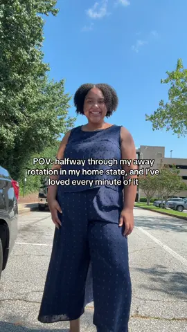 Time flies!  Everyone has treated me SO well here, the residents and attendings have given me autonomy with patients, and I’ve been so excited experiencing full spectrum family medicine!  #medicalstudent #fourthyearmedstudent #awayrotation 