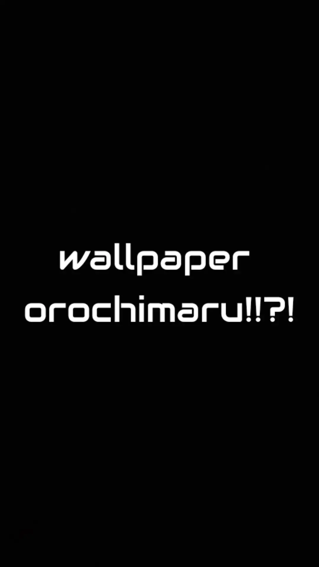 orochimaru!!!? one of the samin..