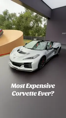 Maybe the most expensive Corvette ever made?? #chevy #corvette #carsoftiktok 