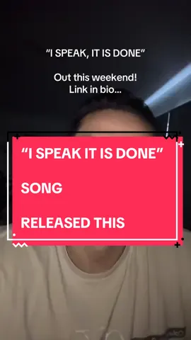 TIKTOK IS MUTING MY OWN SOUND. LMAO!!!  So I had to use the song sound instead… What if there was a song that makes the universe listen every time you speak? I Speak. It Is Done. is more than music it’s a manifestation command set to frequency-coded sound. Play it, speak it, and watch your reality shift in real time. This is your instant alignment anthem. #ManifestationMusic #ICommand #SpeakItIntoExistence #LawOfAttractionVibes #InstantManifestation