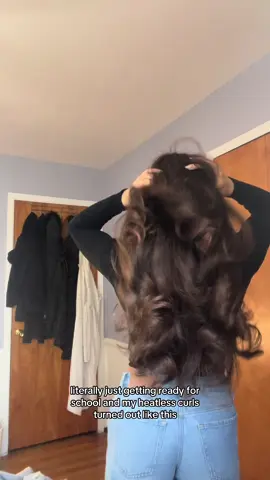 #hairstyle #hair #hairtok #heatlesscurls #hairtutorial 