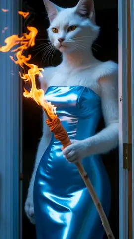 Flames to Feathers: The Rescue #fyp #catstory #ukstory #cat #aigenerated #sadstory #aistory #story #cutecat #ai 