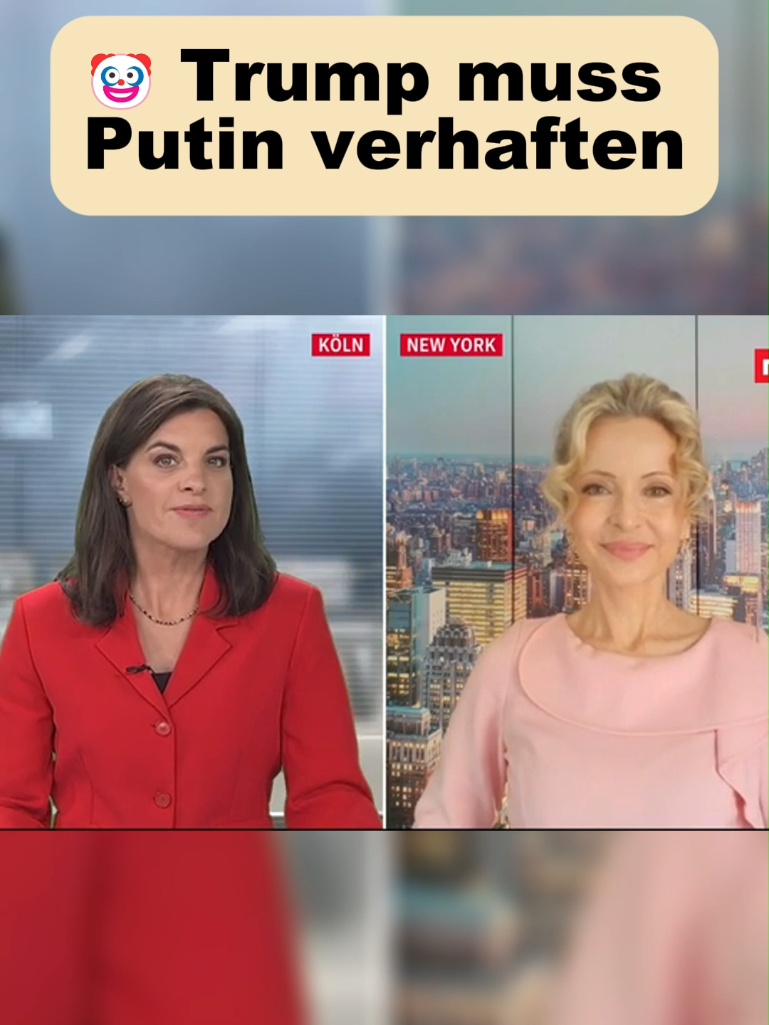 Deutsches Fernsehen ist verrückt geworden: Trump soll Putin in Alaska verhaften #news #deutschland #putin #alaska ##donaldtrump #foru #viralvideos