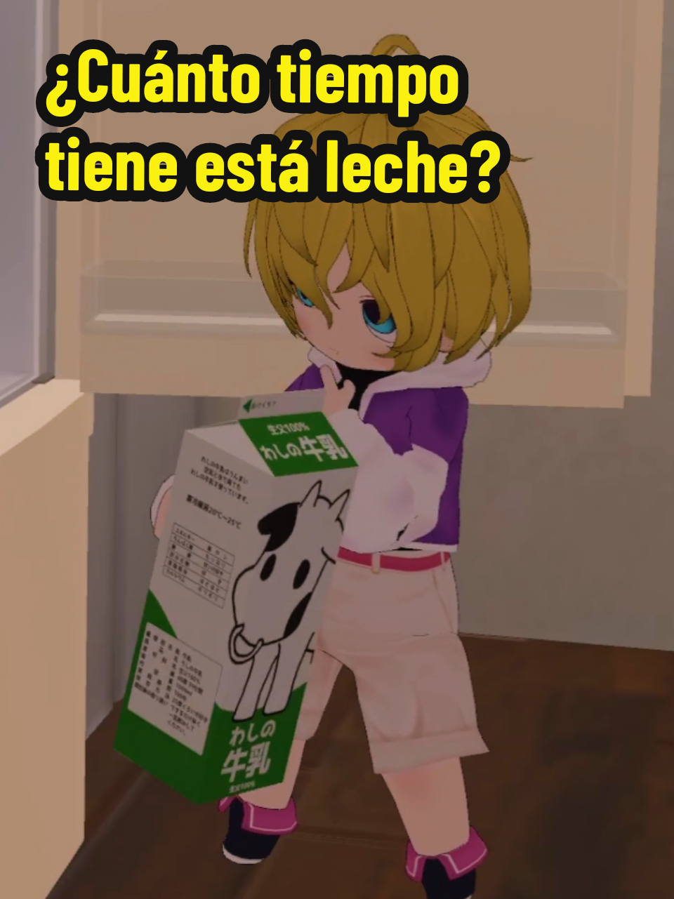 ¿Cuánto tiempo tiene está leche? 🥛 #humor #animo #tiktok #fyp