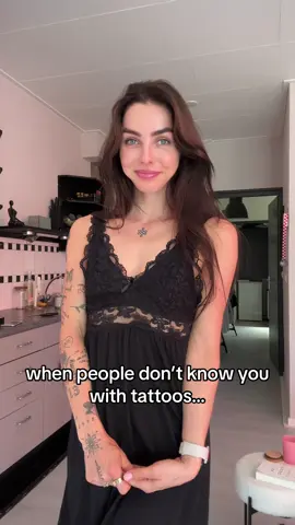 When people are in shock but don’t see anything, that’s the most funny part🤣 #tattoogirl #tattoobaby #tattoobabe #girlwithtattoos #inkedgirl🌹 