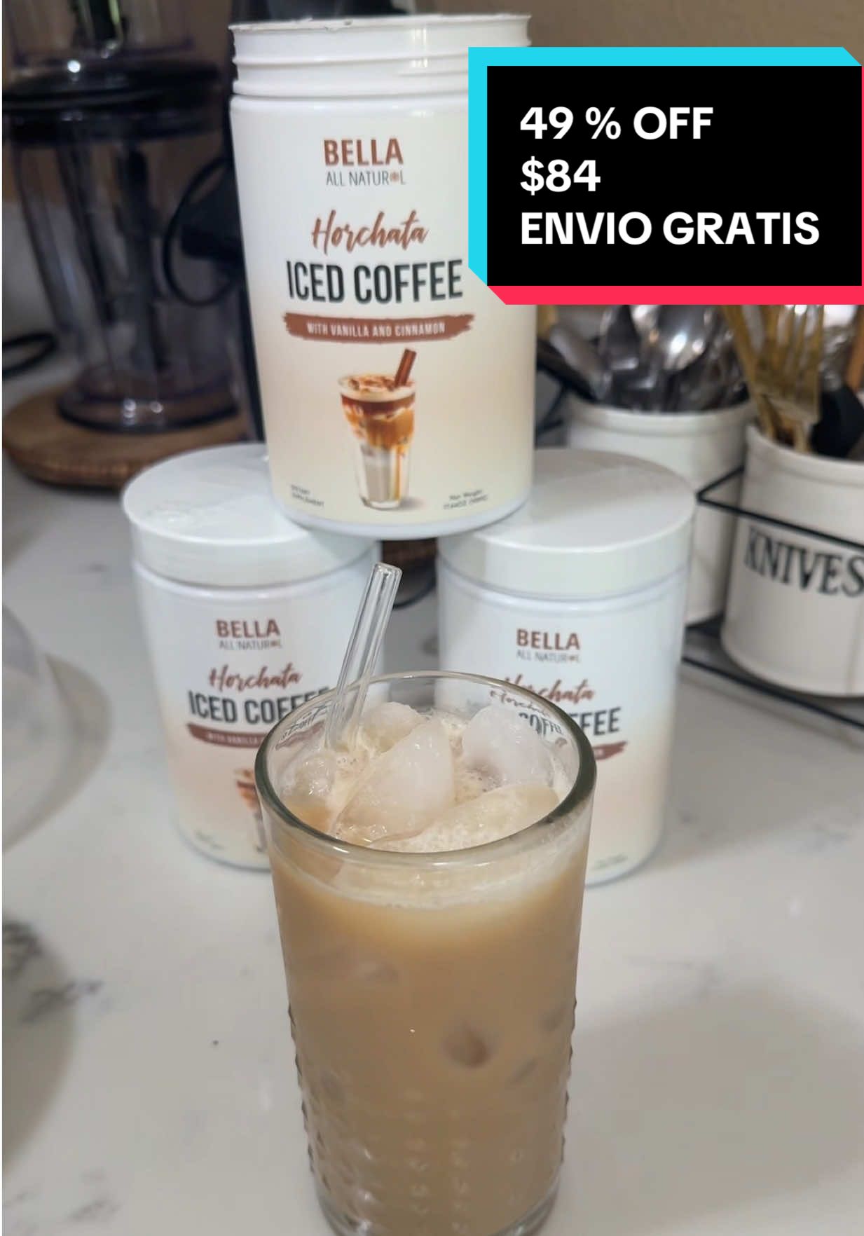 #horchata #icedcoffee   #probiotics #bellaallnatural  #health 