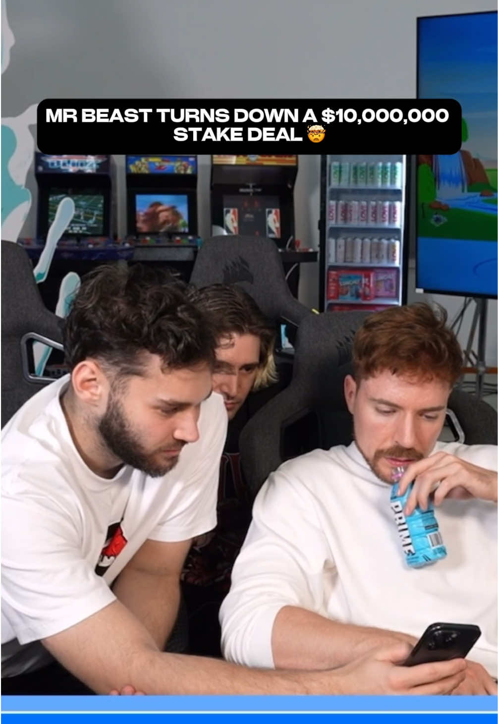 Mr Beast turns down a huge deal 👀 ( CREDIT : @MrBeast @PRIME ) #drinkprime #Prime #mrbeast #teamwater #adinross    