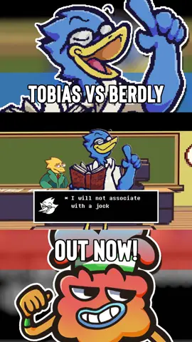 OUT NOW: Tobias vs Berdly! #fyp #rapbattle #deltarune #gumball